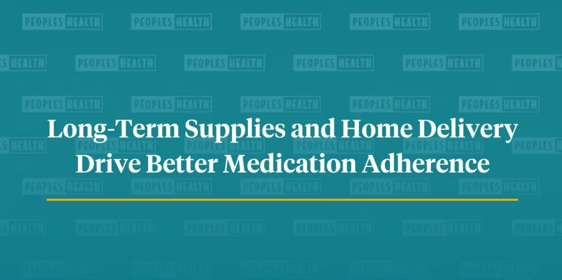 Long Term Supplies and Home Delivery Drive Better Medication Adherence